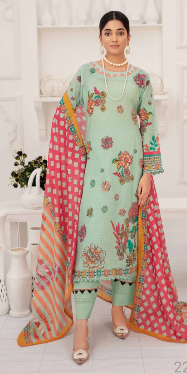 RAS BHARI VOL -01 BY AALAYA Lawn (Un Stitched) 3 Piece 2025 collection - Image 4