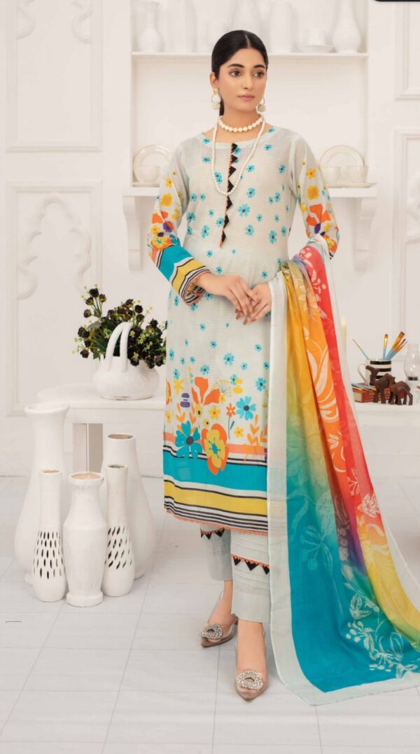 RAS BHARI VOL -01 BY AALAYA Lawn (Un Stitched) 3 Piece 2025 collection - Image 6