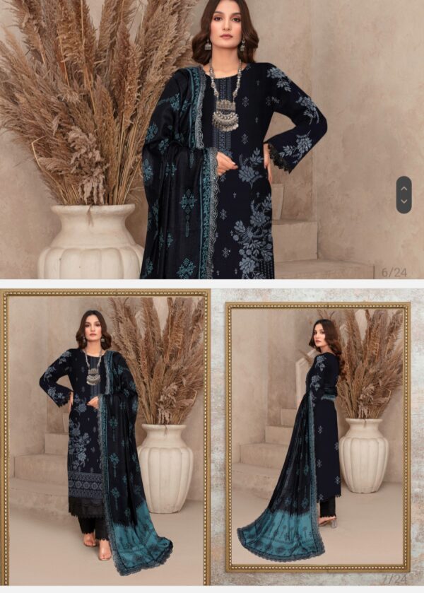 DILPASAND Premium Embroidered Bana Dora Lawn Collection By Habib Faisal Arts 2025 collection - Image 3