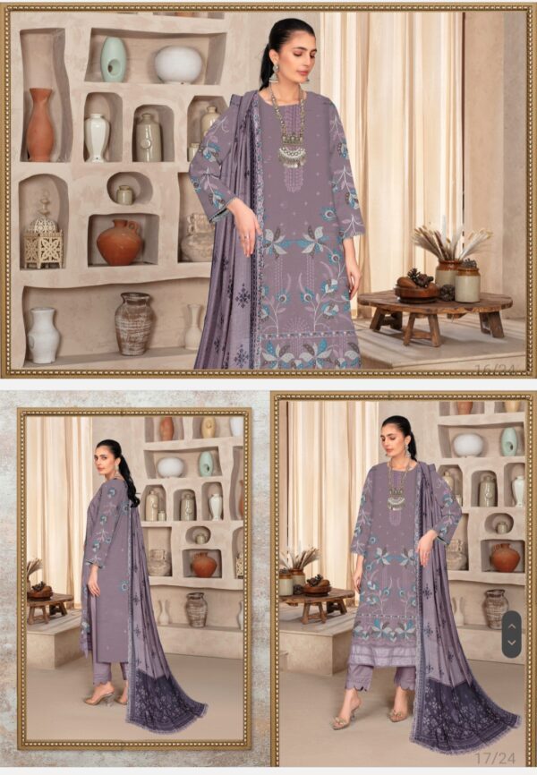 DILPASAND Premium Embroidered Bana Dora Lawn Collection By Habib Faisal Arts 2025 collection - Image 9