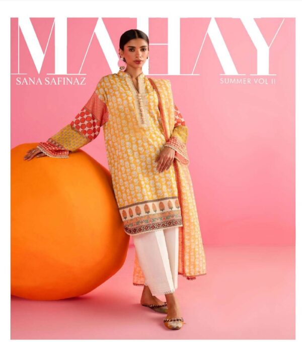Sana Safinaz Mahay lawn collection volume 14 by brand lover Lawn (Un Stitched) 3piece 2025 collection - Image 9