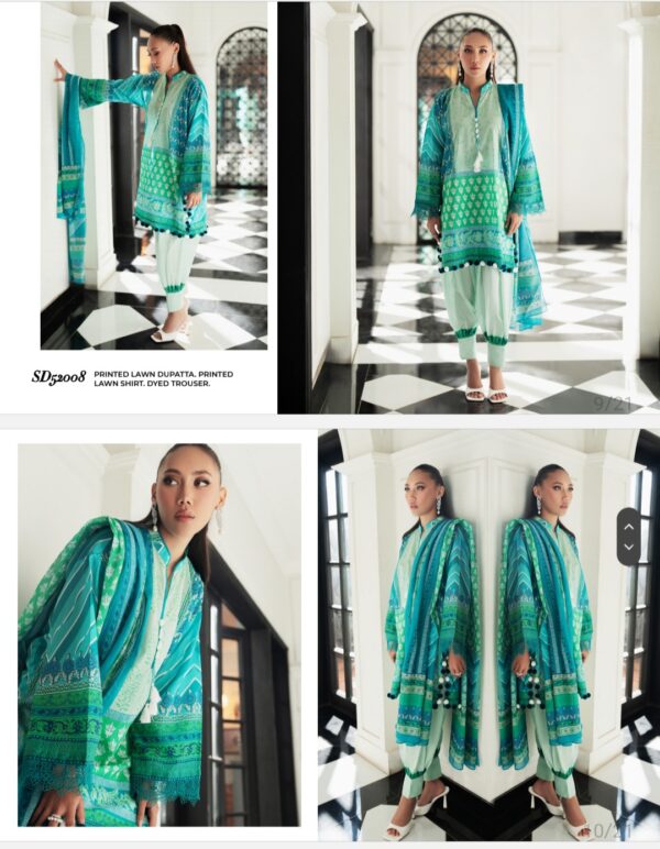 Gul Ahmad lawn 3 piece unstitched summer Amore New collection 2025 by Brand's Lover - Image 10