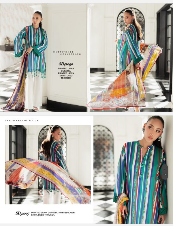 Gul Ahmad lawn 3 piece unstitched summer Amore New collection 2025 by Brand's Lover - Image 2