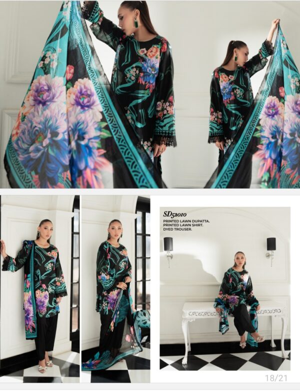 Gul Ahmad lawn 3 piece unstitched summer Amore New collection 2025 by Brand's Lover - Image 5