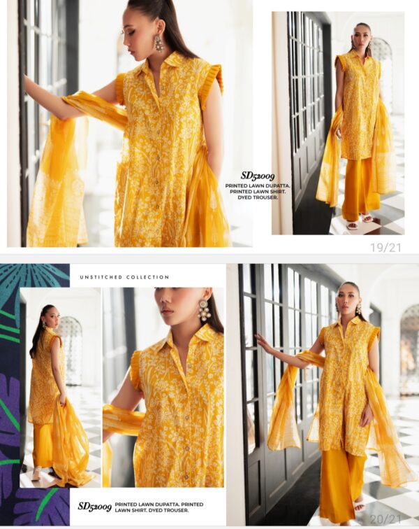 Gul Ahmad lawn 3 piece unstitched summer Amore New collection 2025 by Brand's Lover - Image 6