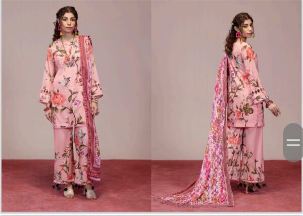 PARIZAD PREMIUM LAWN COLLECTION BY PALTAR LAWN 3 PIECE UNSTTICHED SUIT NEW COLLECTION 2025 - Image 5