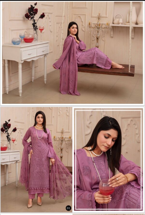 SIRHA M RIAZ ARTS SR3 UNSTITCHED 3 PIECE SUIT NEW COLLECTION  2025 - Image 7