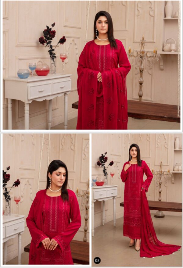 SIRHA M RIAZ ARTS SR3 UNSTITCHED 3 PIECE SUIT NEW COLLECTION  2025 - Image 5