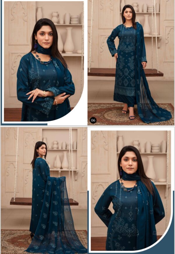 SIRHA M RIAZ ARTS SR3 UNSTITCHED 3 PIECE SUIT NEW COLLECTION  2025 - Image 8