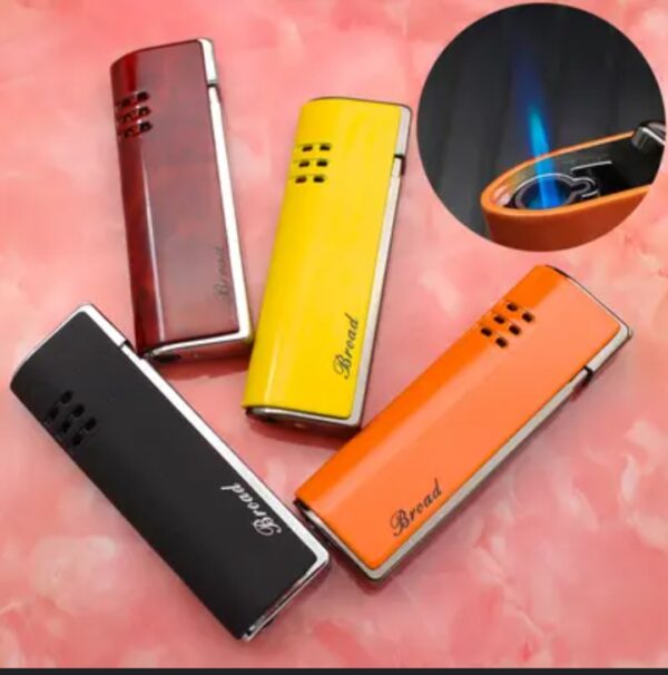 New Creative Stylish Broad Jet Flame Cigarette Lighter