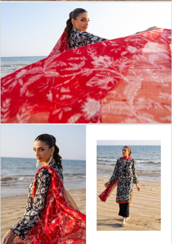 SALINA PRINTED VOL 5 LAWN UNSTITCHED 3PC SUIT BY BRAND'S LOVER NEW COLLECTION 2025 - Image 2