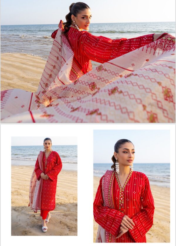 SALINA PRINTED VOL 5 LAWN UNSTITCHED 3PC SUIT BY BRAND'S LOVER NEW COLLECTION 2025 - Image 10