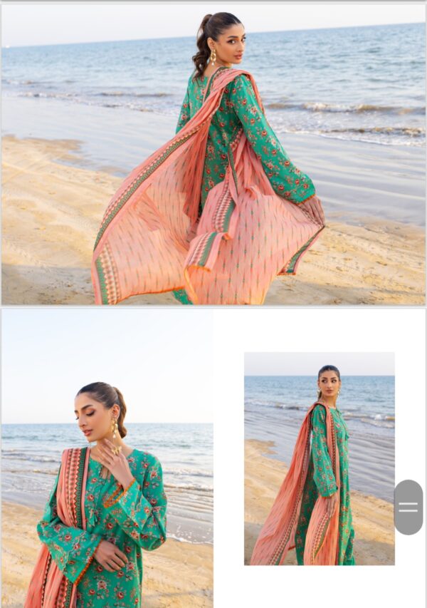 SALINA PRINTED VOL 5 LAWN UNSTITCHED 3PC SUIT BY BRAND'S LOVER NEW COLLECTION 2025 - Image 11