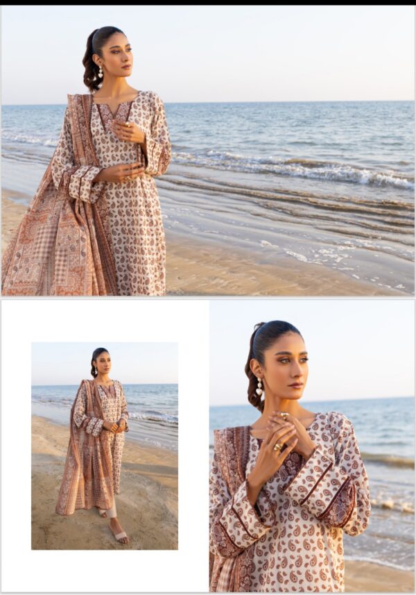 SALINA PRINTED VOL 5 LAWN UNSTITCHED 3PC SUIT BY BRAND'S LOVER NEW COLLECTION 2025 - Image 6