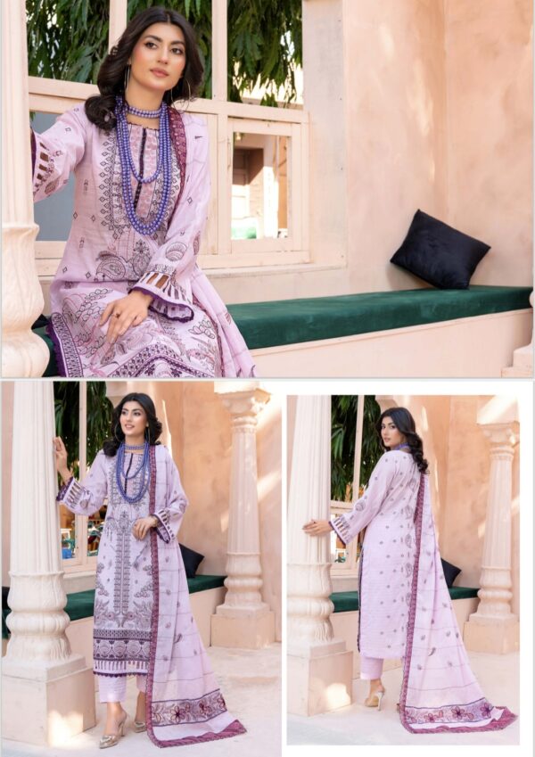 CHANCHAL BY AALAYA VOL 1 UNSTITCHED 3 PC LAWN SUIT NEW COLLECTION 2025 - Image 4