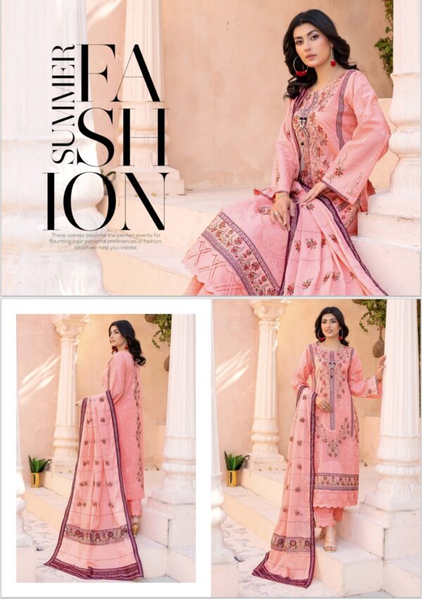 CHANCHAL BY AALAYA VOL 1 UNSTITCHED 3 PC LAWN SUIT NEW COLLECTION 2025 - Image 9