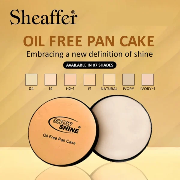 Sheaffer Cosmetics Oil-Free Pancake - Image 4