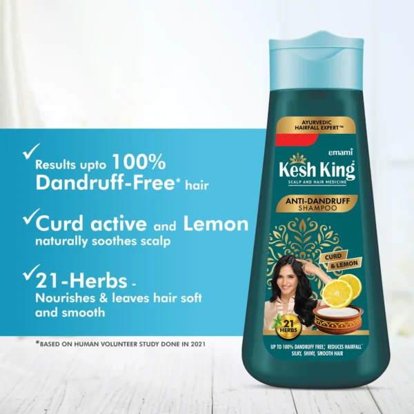 Kesh King Ayurvedic Anti Dandruff Shampoo 340 ML:
