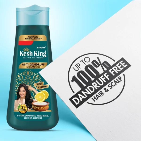 Kesh King Ayurvedic Anti Dandruff Shampoo 340 ML: - Image 7