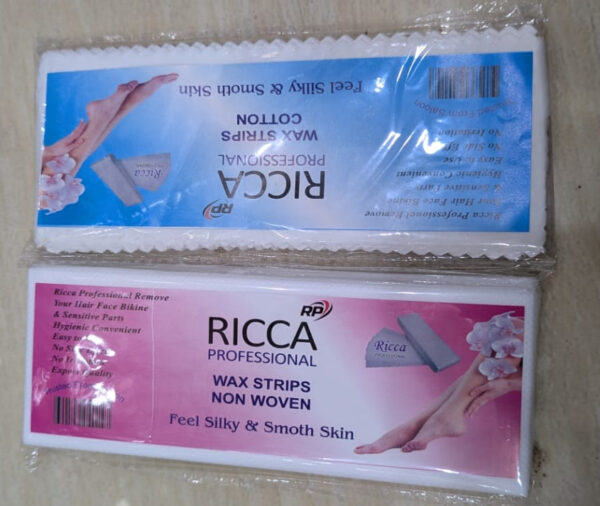 RICA Brand High-Quality Soft Shine Skin Non-woven Wax Strips For Hair Removal - Image 3