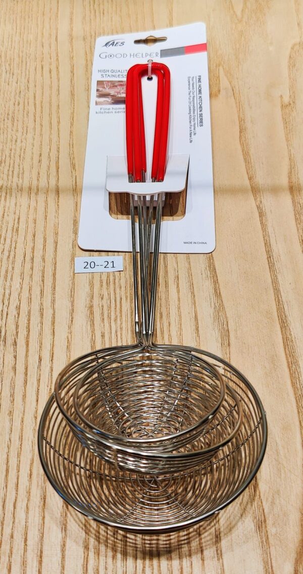 Frying Strainer 3pc set Item Code:20-21