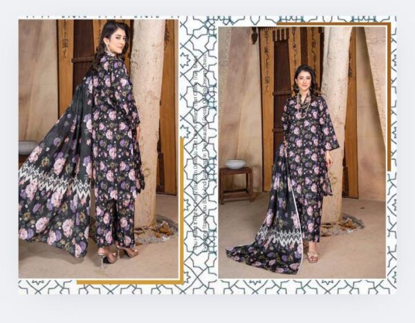ISHQ-MURSHAD By Rang Riaz (Unstitched).New Collection 2025. - Image 4