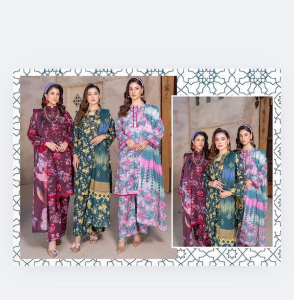 ISHQ-MURSHAD By Rang Riaz (Unstitched).New Collection 2025. - Image 10
