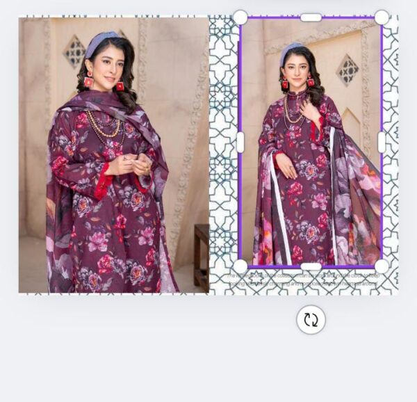 ISHQ-MURSHAD By Rang Riaz (Unstitched).New Collection 2025. - Image 15