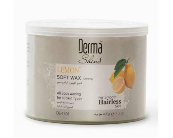 Derma Shine Lemon Wax 400gm Lemon Creamy
