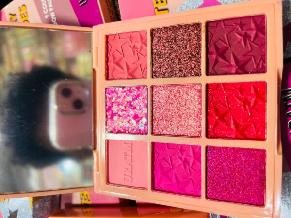 URATM UNITED PINKY NUDES 9 Colors Eyeshadow  Makeup Kit: - Image 3