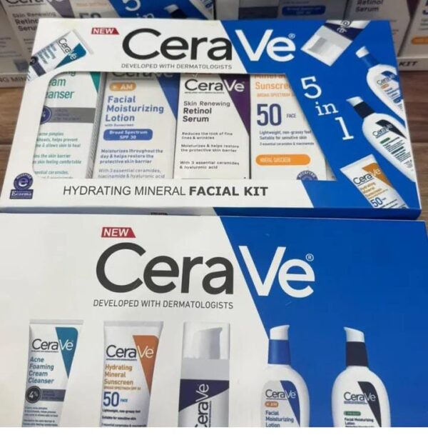 CeraVe New 5 in 1 Skincare Daily Routine Kit : - Image 3