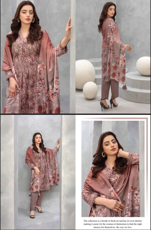 Floral Forest Luxury Digital Lawn Collection By Zara Meer (Un Stitched) 3 Piece, Vol 188, New Collection 2025: - Image 18