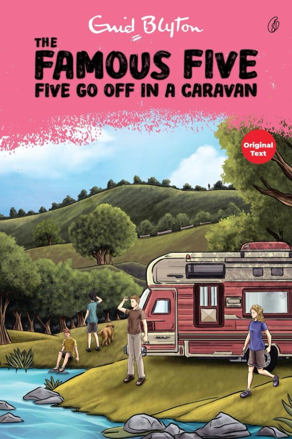 The Famous Five-Five Go Off In a Caravan-(Book 5):Writer: Enid Blyton