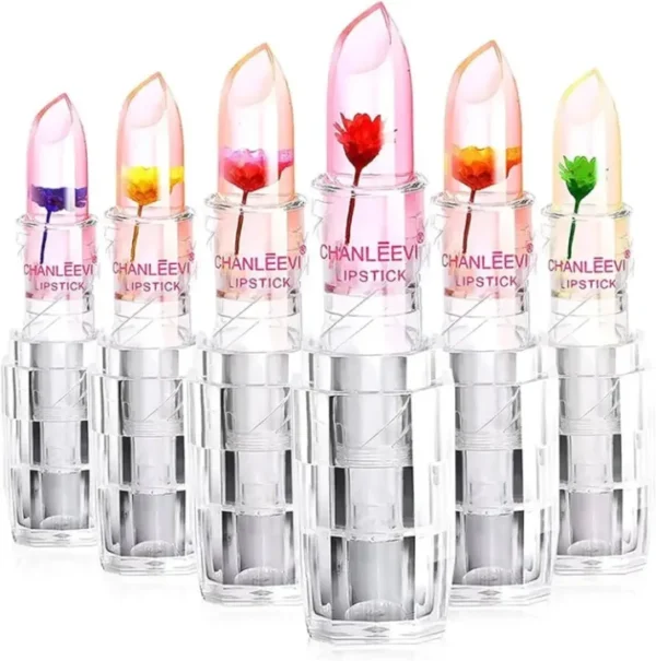 Mocallure Jelly Flower Pink Magic Lipstick(Pack Of 24)