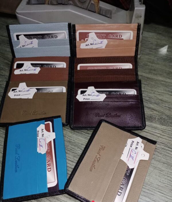 Mini Slim Smart Card Holder for men(Available In 3 Colors Black, Brown, Mustard)