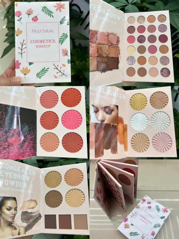 Mocallure 4 in 1 Makeup Book Palette: