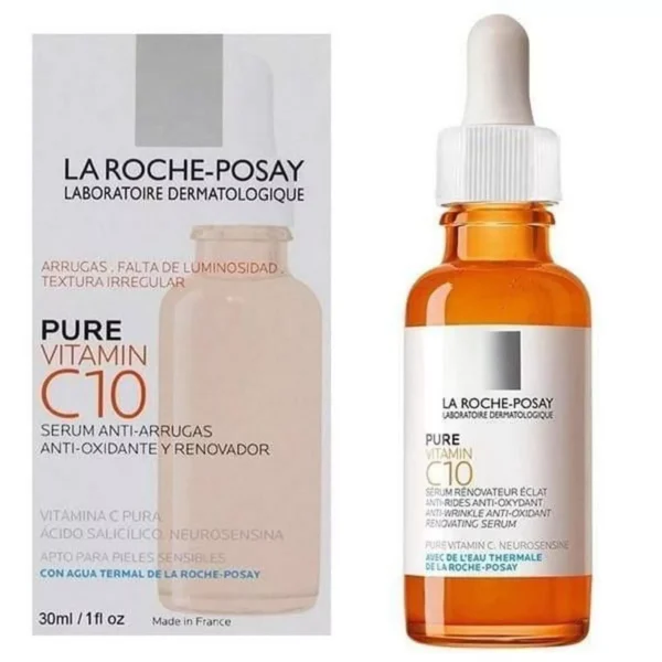 LA ROCHE -POSAY Pure Vitamin C10 Serum 30ML - Image 2