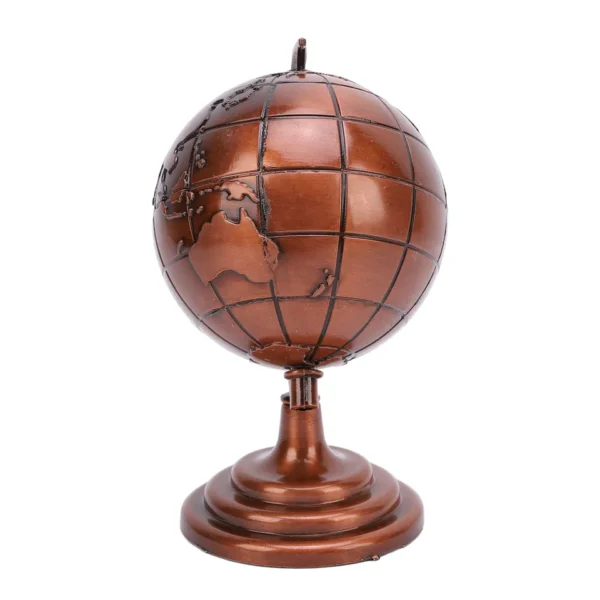 Smooth Texture Wear-resistant Vintage Style Mini Political Globe for Office - Image 6