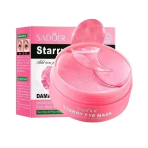 Under Eye Mask Starry Patches Dark Circle Wrinkles Collagen Skincare Pink