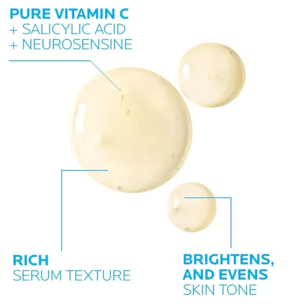 LA ROCHE -POSAY Pure Vitamin C10 Serum 30ML - Image 3