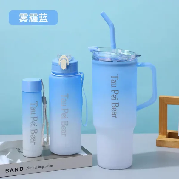 Trendy Trio Refresh Tumblers-3 pcs Bottle Set - Image 4