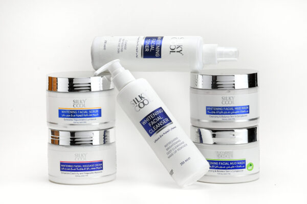 Silky Cool Whitening Facial Kit 5 Products: