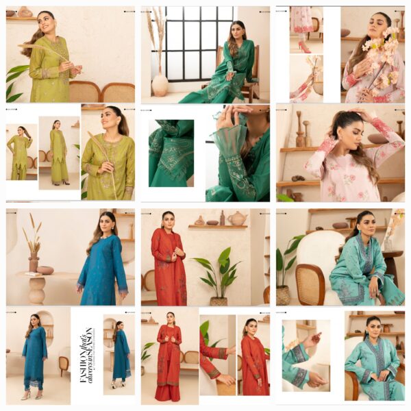 MAAHA BY SAFA NOOR UNSTITCHED 2 PC LAWN SUIT COLLECTION 2025