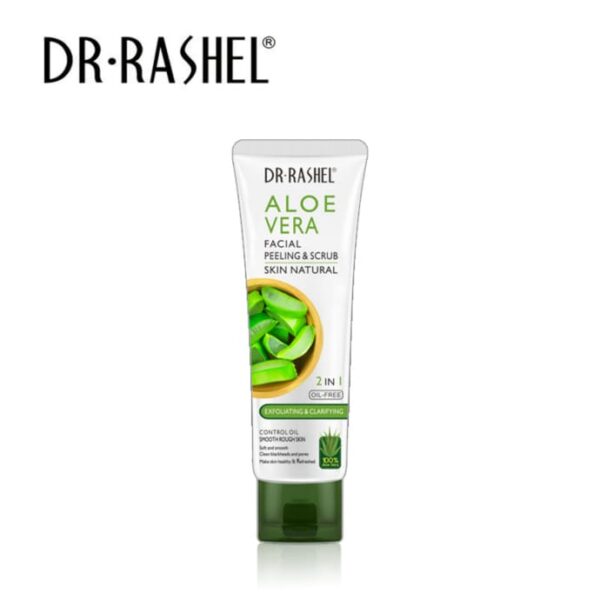 Dr.Rashel Aloe Vera 2 in 1 Facial Peeling and Scrub 100 ml. - Image 2