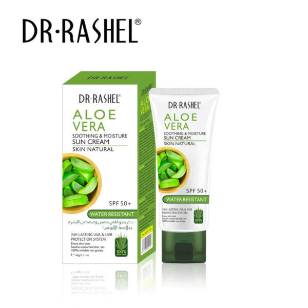 Dr.Rashel Aloe Vera Soothing and Moisture Sun Cream SPF 50+, 60 g.