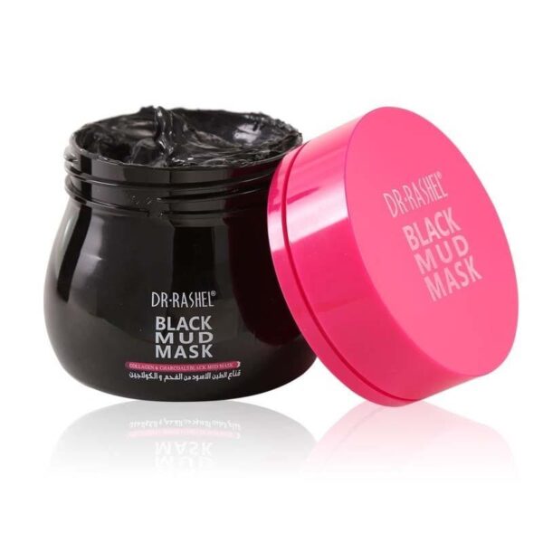 Dr.Rashel Collagen Charcoal Black Mud Mask Whitening 60 ml. - Image 3