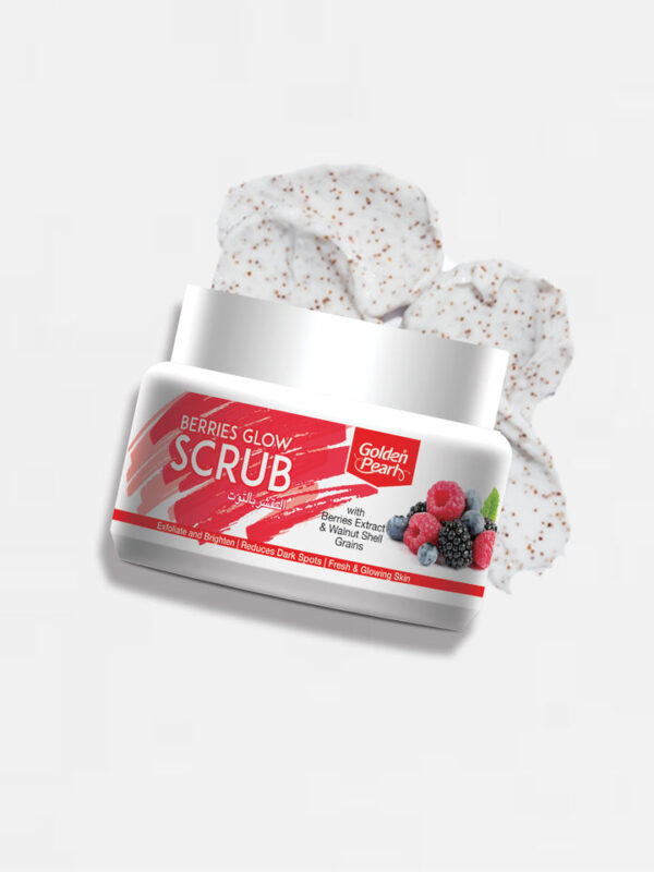 Golden Pearl Berries Glow Facial Scrub 250 ML. - Image 2