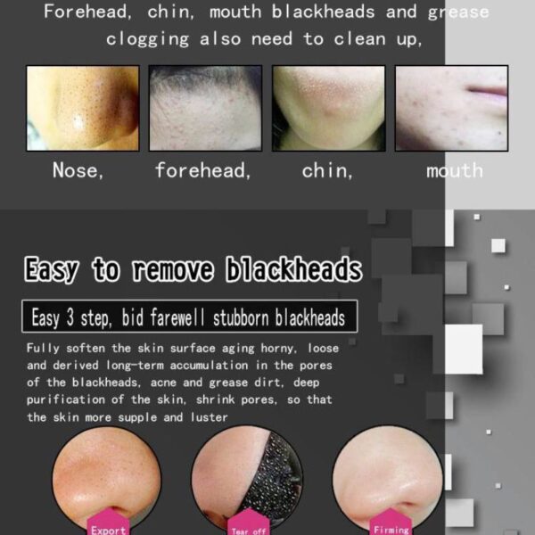 Dr.Rashel Black Peel-Off Mask Collagen & Charcoals Remove Blackheads Mask Set 100 ml. - Image 8