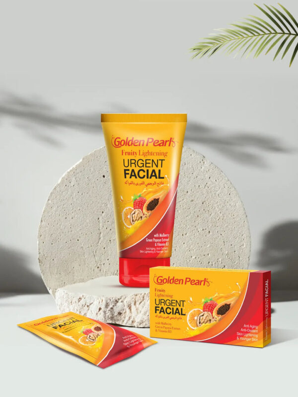 Golden Pearl Fruity Lightening Urgent Facial 75 Ml (Tube). - Image 5