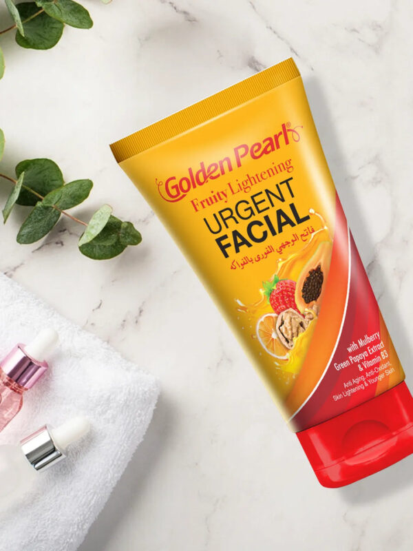 Golden Pearl Fruity Lightening Urgent Facial 75 Ml (Tube). - Image 3